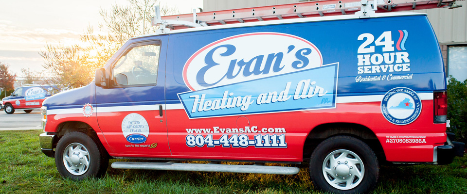 Evans Heating and Air provides professional commerical HVAC service in Central Virginia